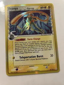 ✨ Pokemon Card Deoxys 6/110 Reverse Holo Foil EX Holon Phantoms EX 🧨 - Image 5