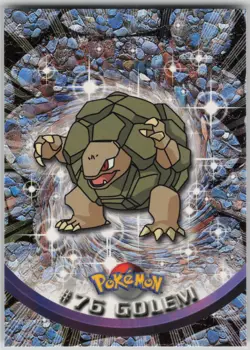 LP Golem #76 Topps Trading Cards Series 1 Pokemon 1999 - Image 1