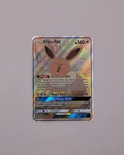 Pokemon Promo Holo Eevee GX SM233 Pokemon Card - Image 1