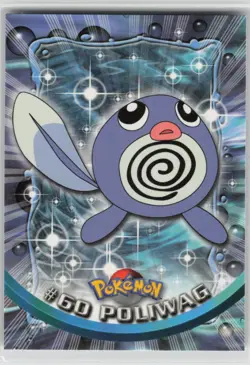 LP Poliwag #60 Topps Trading Cards Series 1 Pokemon 1999 - Image 1