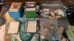 Android Netrunner: REVISED CORE SET (FFG, 2017) -- No Box, NM Condition - Image 1