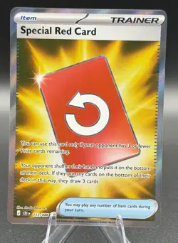Special Red Card 113/086 Me04: Chaos Rising Holo - Image 1