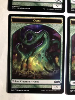 4x Mtg Ultimate Masters Ooze Token NM Magic The Gathering - Image 2