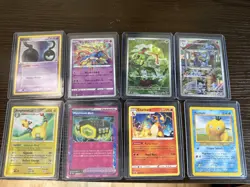 POKEMON TCG 8-Card Lot - MIX OF SWORD AND SHIELD AND OLDER/VINTAGE - SEE DESC. - Image 1
