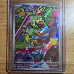 Pokemon TCG Grookey Promo Holo #052 English Basic HP 70 Attack 40 2026 - Image 3