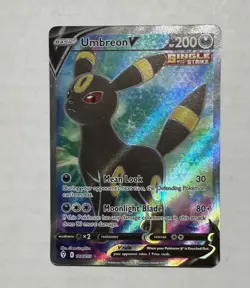 Pokemon TCG - Umbreon V (Full Art) (188/203) - SWSH - Evolving Skies - Near Mint - Image 1