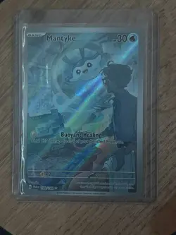 Mantyke 189/182 SV04 Paradox Rift Illustration Rare Full Art Holo English - Image 1