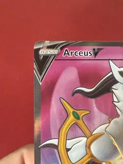 Pokemon Arceus V Ultra Rare Full Art Holo 165/172 Swsh09: Brilliant Stars - Image 3