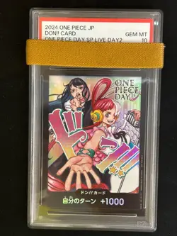 Uta and Ado Promo PSA10 One Piece Card DON Card ONE PIECE DAY 24 Day 2 Japanese - Image 1