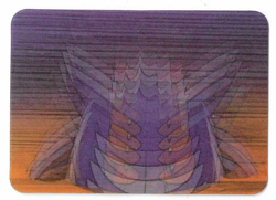 1998 Pokemon Gengar Viz VHS Video Lenticular Promo 3-D Holo Pika #0031D - Image 1