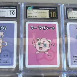 Nintendo Pokemon TCG 9x CGC 10 & Pristine 10 Graded Japanese Holo Lot - Image 3