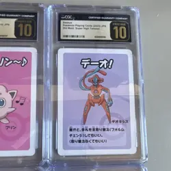 Nintendo Pokemon TCG 9x CGC 10 & Pristine 10 Graded Japanese Holo Lot - Image 4