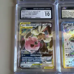 Nintendo Pokemon TCG 9x CGC 10 & Pristine 10 Graded Japanese Holo Lot - Image 5