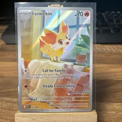 Fennekin 080 Pokemon Center Stamped Promo - Image 1