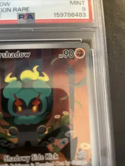 Pokemon TCG Marshadow Mega Evolution Illustration Rare 146/132 PSA 9 - Image 3