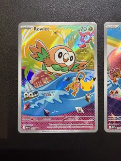 Pokemon First Partner Illustration Collections 43,44,45- Rowlet, Litten, Popplio - Image 3