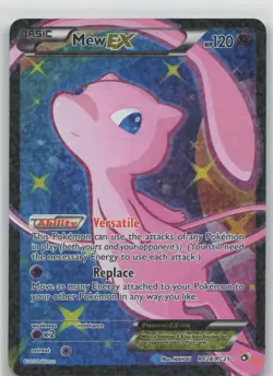 HP Mew EX RC24/RC25 Holo Legendary Treasures: Radiant Collection Pokemon - Image 1
