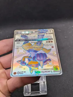 Lucario GX SV64/SV94 Hidden Fates Holo Full Art Pokemon Card *MINT* - Image 5