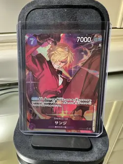 One Piece Card Game Japanese Sanji Alt Art Op09 - Image 1