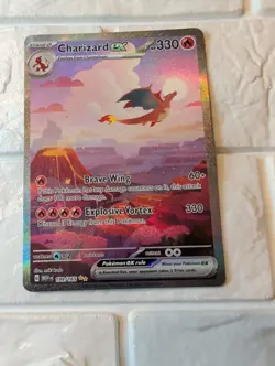Charizard ex 199/165 Sv: Scarlet & Violet 151 Holo Pokemon Single - Image 1