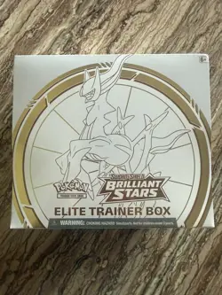 Pokemon Brilliant Stars Elite Trainer Box Factory Sealed Sword & Shield ETB - Image 1