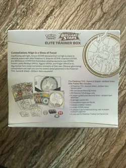 Pokemon Brilliant Stars Elite Trainer Box Factory Sealed Sword & Shield ETB - Image 2