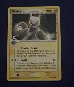 Mewtwo 24/110 Holon Phantoms Delta Species Regular Rare EN 70 HP - Image 1