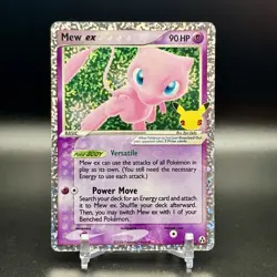 Pokemon Mew EX Celebrations 25th Anniversary Ultra Rare Holo Card 88/92 NM - Image 1