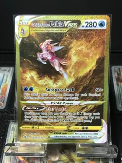 Pokemon Card - Origin Forme Palkia VSTAR Crown Zenith GG67/GG70 Secret Rare - Image 1