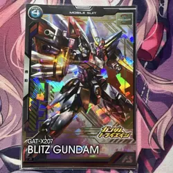 Gundam Arsenal Base Blitz Gundam Trading Card Rare Condition - Image 1