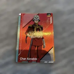 Gundam Char Aznable 012 SR Trading Card Anime Character - Image 1