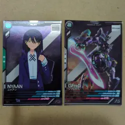 Gundam Arsenal Base Nyan & Zifledo Trading Card Individual Card - Image 1