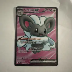 Pokemon TCG Cinccino EX Full Art 105/086 Chaos Rising Ultra Rare NM - Image 1