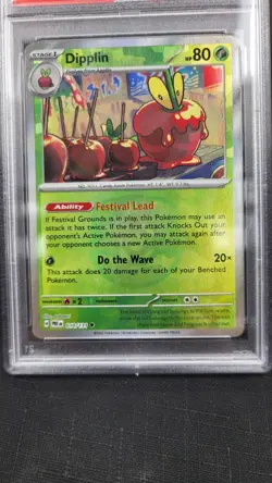 2025 DIPPLIN MASTER BALL REVERSE HOLO PRISMATIC EVOLUTIONS POKEMON PSA 10 #010 - Image 5