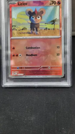 2025 LITLEO MASTER BALL REVERSE HOLO PRISMATIC EVOLUTIONS POKEMON PSA 10 #015 - Image 5