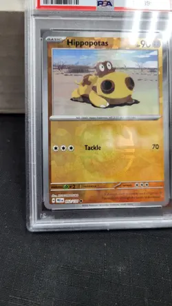 2025 HIPPOPOTAS MASTER BALL REVERSE HOLO PRISMATIC EVOLUTIONS POKEMON PSA 10 052 - Image 4