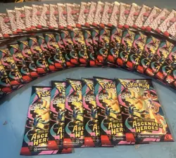 Pokemon TCG Ascended Hero’s / 151 Booster Packs! (70 packs) - Image 4