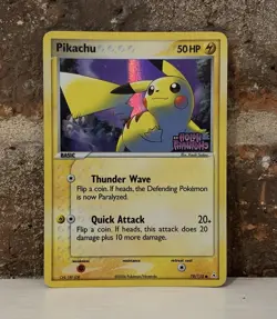 Pokemon TCG Pikachu 78/110 Holon Phantoms Reverse Holo English 50 HP - Image 1