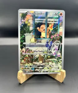 Pokemon SV Scarlet & Violet Promo Charmander 044 Holo Promo Heat Tackle - Image 1