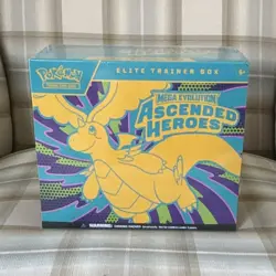 Pokemon Mega Evolution Ascended Heroes Elite Trainer Box - Image 1