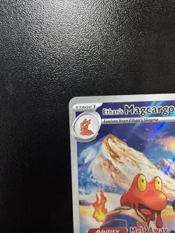 Ethan's Magcargo 222/217 Illustration Rare Ascended Heroes Pokemon Near Mint - Image 3
