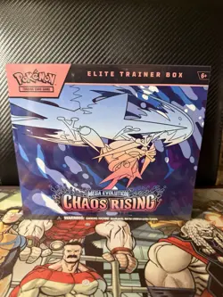 Elite Trainer Box Chaos Rising ME04 Pokemon TCG! New - Factory Sealed - Image 1