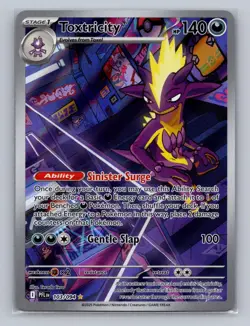 TOXTRICITY 103/094 ILLUSTRATION RARE PHANTASMAL FLAMES POKEMON Holo NM - Image 1