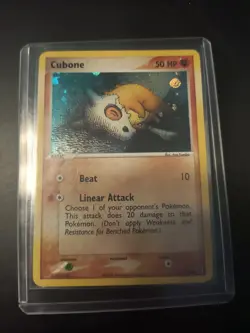 2004 Pokemon EX Fire Red & Leaf Green Cubone Holo 60/112 - Image 1
