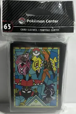 Island Guardian Stained Glass Pokemon Center Exclusive 65 CT Sealed Sleeves - Image 1