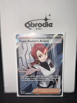 The Pokemon Company Team Rocket's Ariana 224/182 Sv10 Ultra Rare Holo Eng FA - Image 1