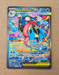 2026 Pokemon Chaos Rising Mega Greninja ex Special Illustration Rare 116/086 - Image 1