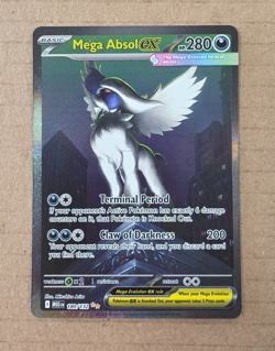 2025 Pokemon Mega Evolution Mega Absol ex Special Illustration Rare #180/132 - Image 1