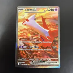 Pokemon Surging Sparks - Latias ex 239/191 Special Illustration Rare SIR - Image 1