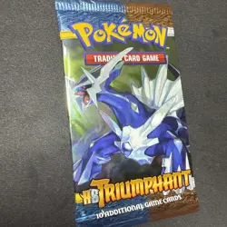 Pokemon TCG Triumphant Booster Pack HeartGold & SoulSilver HGSS English Sealed - Image 2